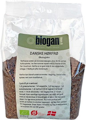 Hørfrø danske Øko (Biogan)