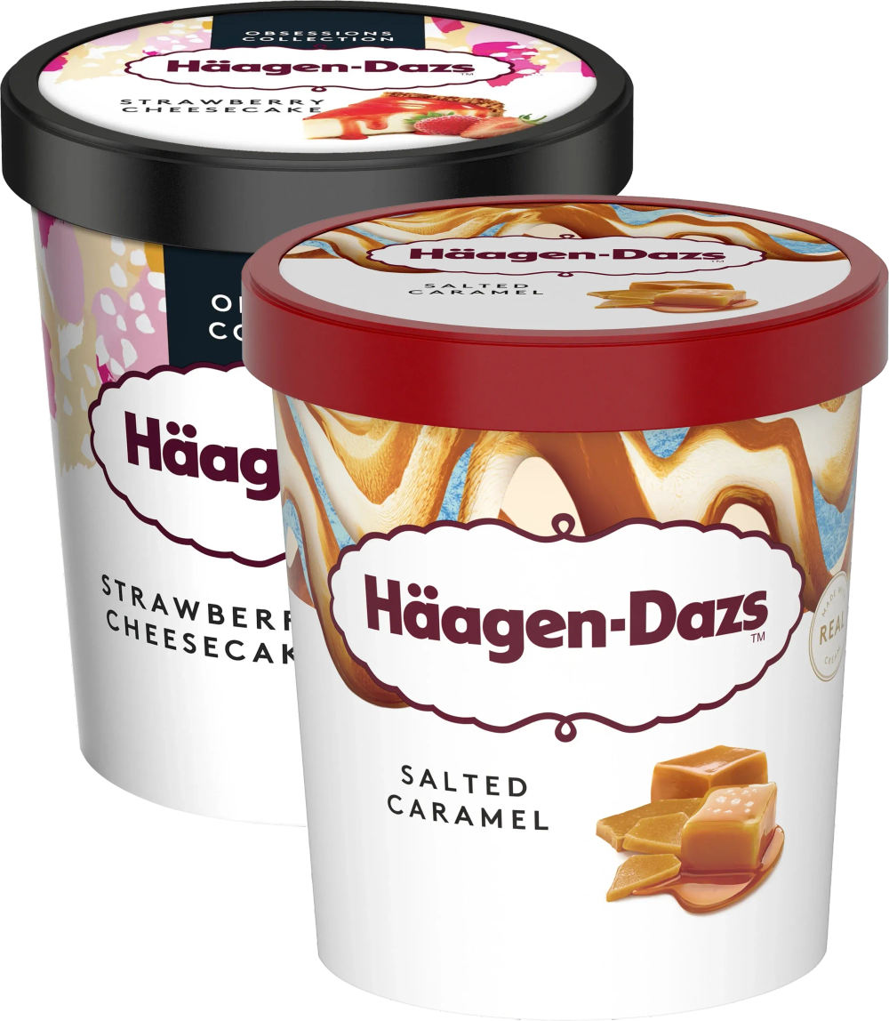 Erbjudanden på Glass (Häagen Dazs) från ICA Maxi Stormarknad för 80 kr