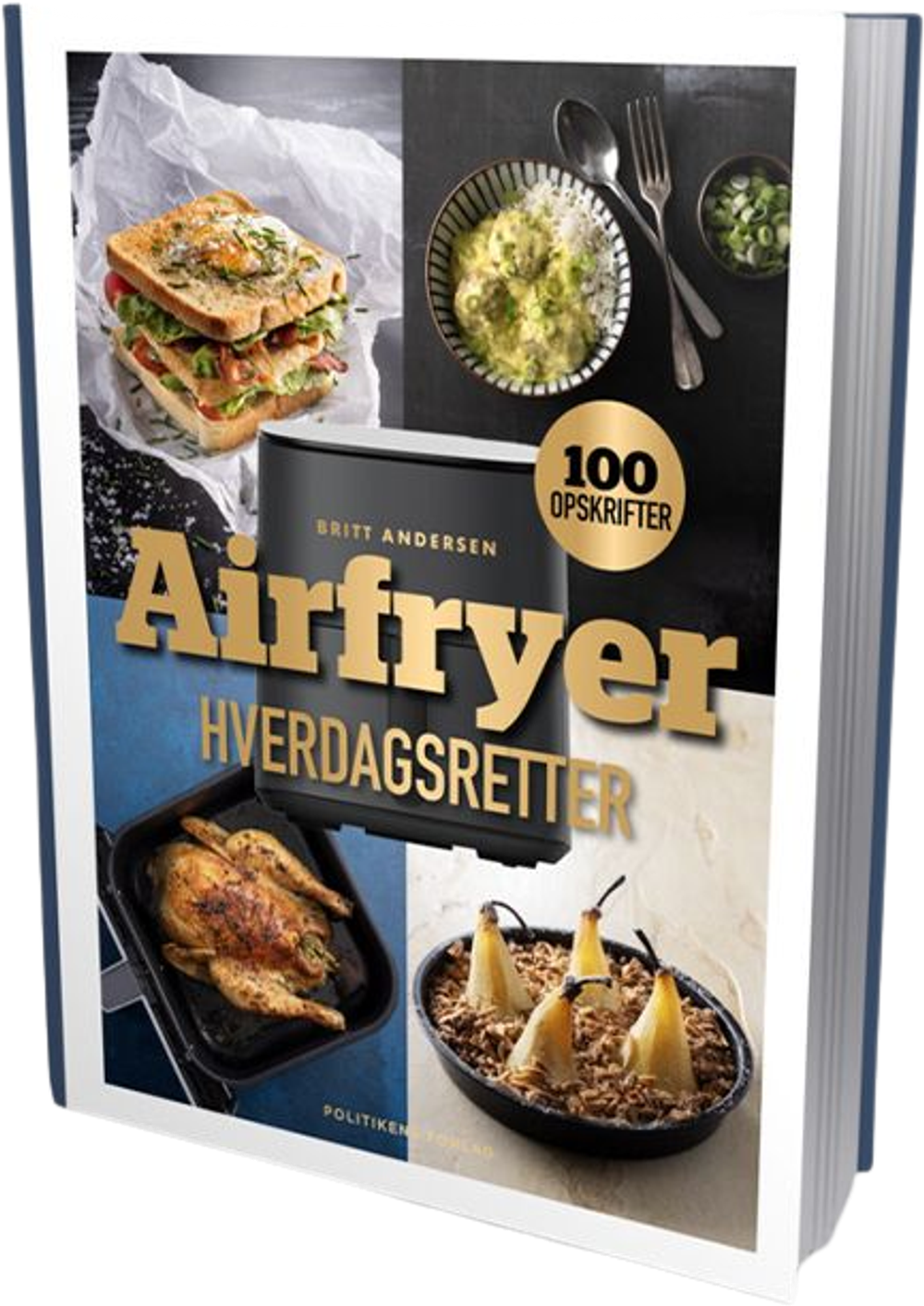 Tilbud på Airfryer hverdagsretter af Britt Andersen (POLITIKKENS FORLAG) fra Kop & Kande til 299,95 kr.