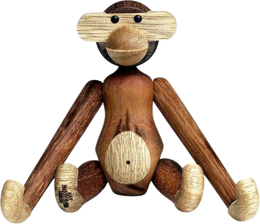 Tilbud på Kay Bojesen Abe Mini 9,5 cm, Teak- og Limbatræ (Kay Bojesen Denmark) fra Hjem.dk til 349 kr.