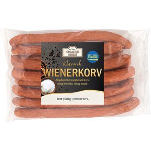 Wienerkorv Klassisk 65% Kötthalt