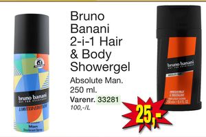 Bruno Banani 2-i-1 Hair & Body Showergel