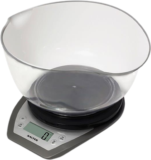 Salter digital køkkenvægt med skål 5 kg