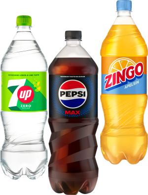 Läsk (Pepsi, Zingo, 7-up)