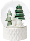 Nordic Design Winter Stories Rystekugle H12,5 cm, Rabbit (Dottir)