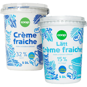 Crème fraiche (Coop)