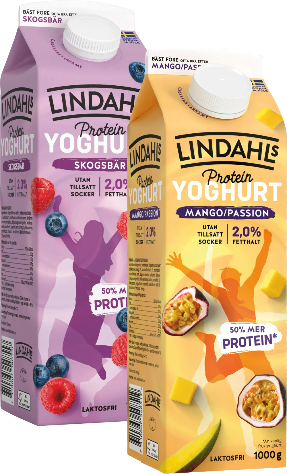 Erbjudanden på Proteinyoghurt (Lindahls) från ICA Kvantum för 42 kr