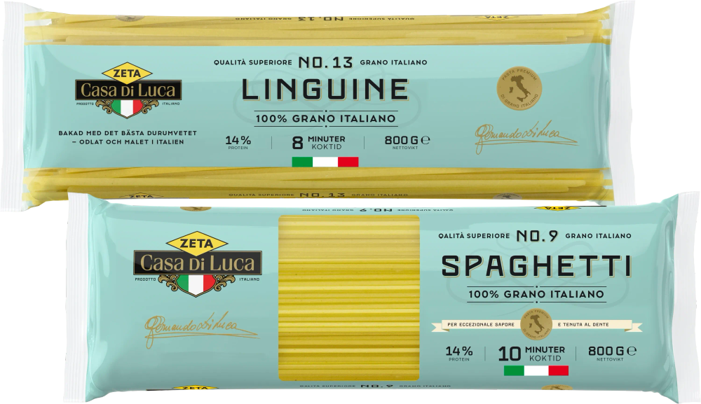 Erbjudanden på Spaghetti, Linguine (Zeta) från ICA Kvantum för 40 kr