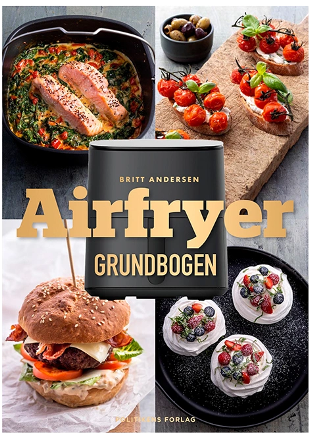 Tilbud på Airfryer-grundbogen af Britt Andersen (Politikens forlag) fra Kop & Kande til 199,95 kr.