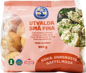 Utvald potatis i påse (Sverige/Coop)