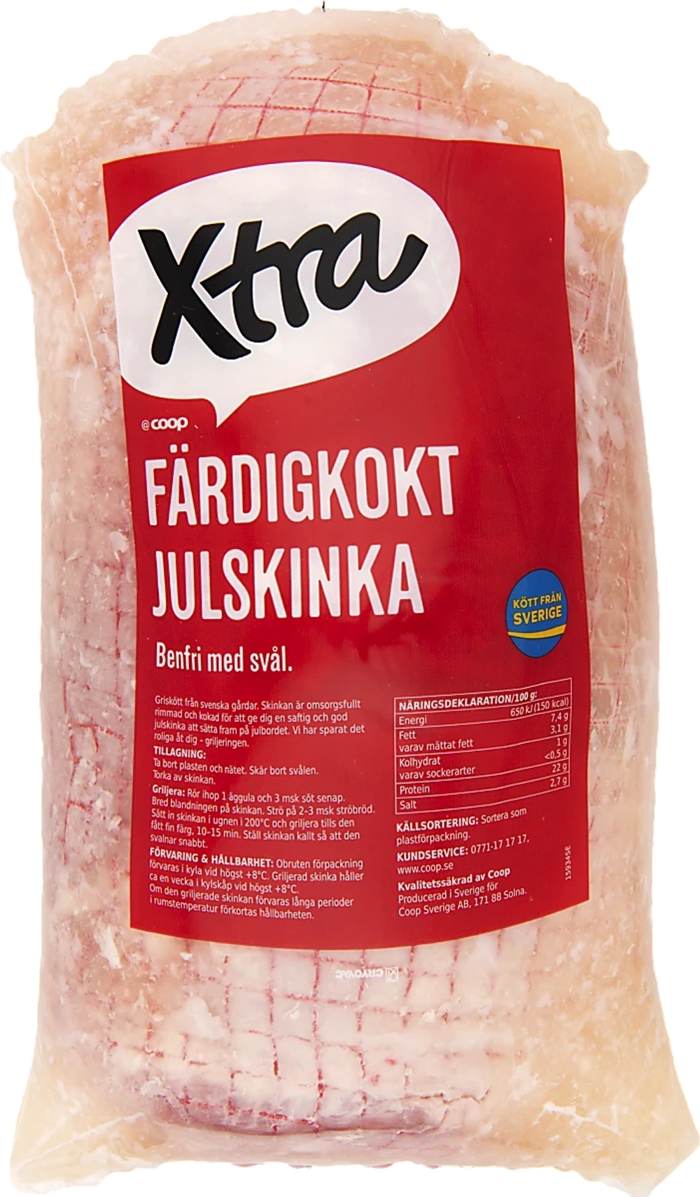 Erbjudanden på Julskinka (Xtra) från Coop X:-TRA för 49,90 kr