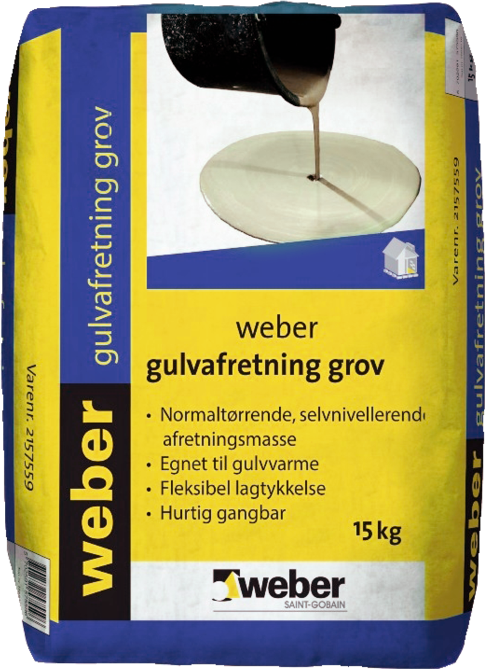 Tilbud på Gulvafretning - Grov (Weber) fra Bygma til 139,95 kr.