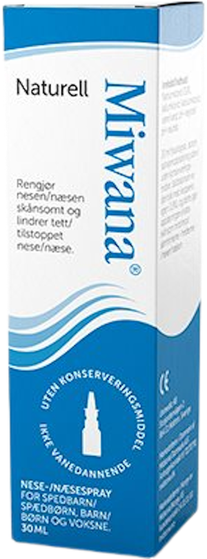 Næsespray Naturel 30 ml (Miwana)