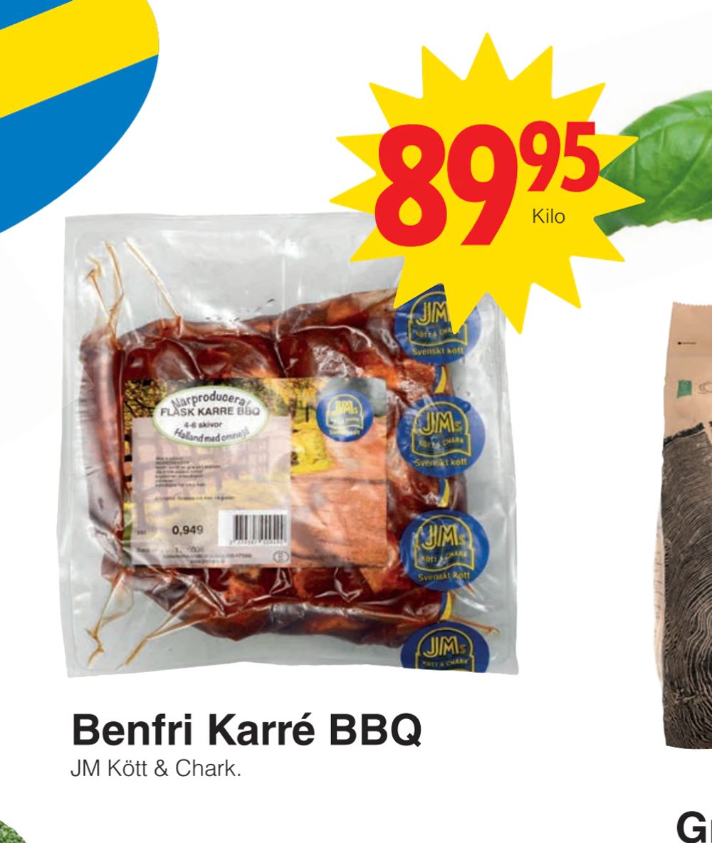 Erbjudanden på Benfri Karré BBQ från Matöppet för 89,95 kr