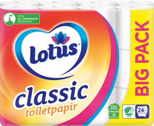 Lotus Classic Køkkenrulle el. Toiletpapir