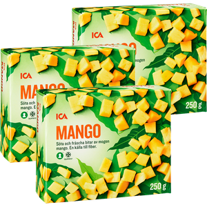 Fryst mango