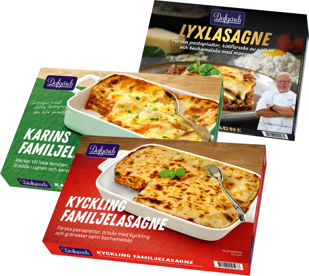 Erbjudanden på Fryst lasagne (Familjen Dafgård) från ICA Maxi Stormarknad för 75 kr