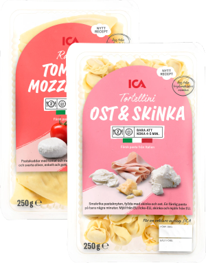 Färsk fylld pasta (ICA)