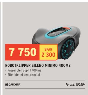 ROBOTKLIPPER SILENO MINIMO 400M2