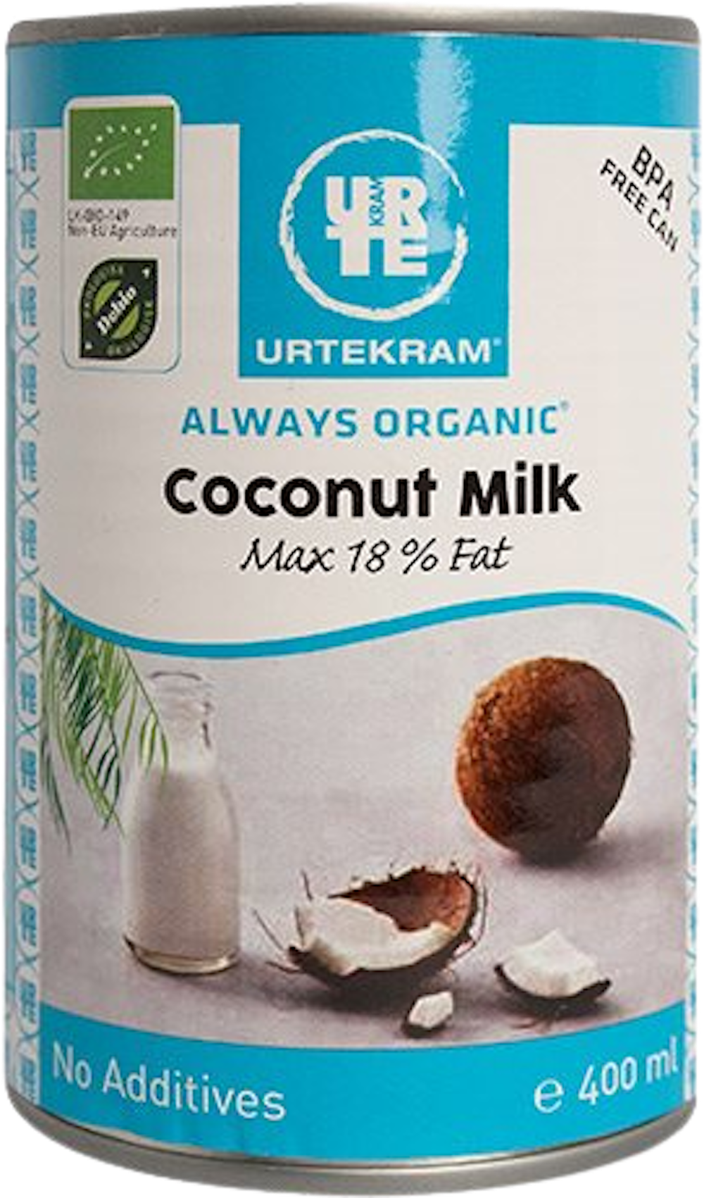 Tilbud på Coconut milk Øko (Urtekram) fra Helsam til 20,95 kr.