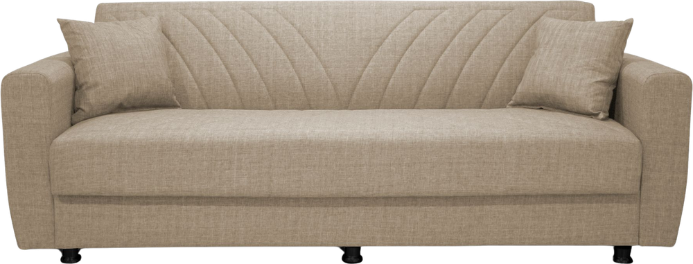 Tilbud på Zoe Sovesofa Beige 74 Cm 218 Cm fra My Home Møbler til 1.999 kr.