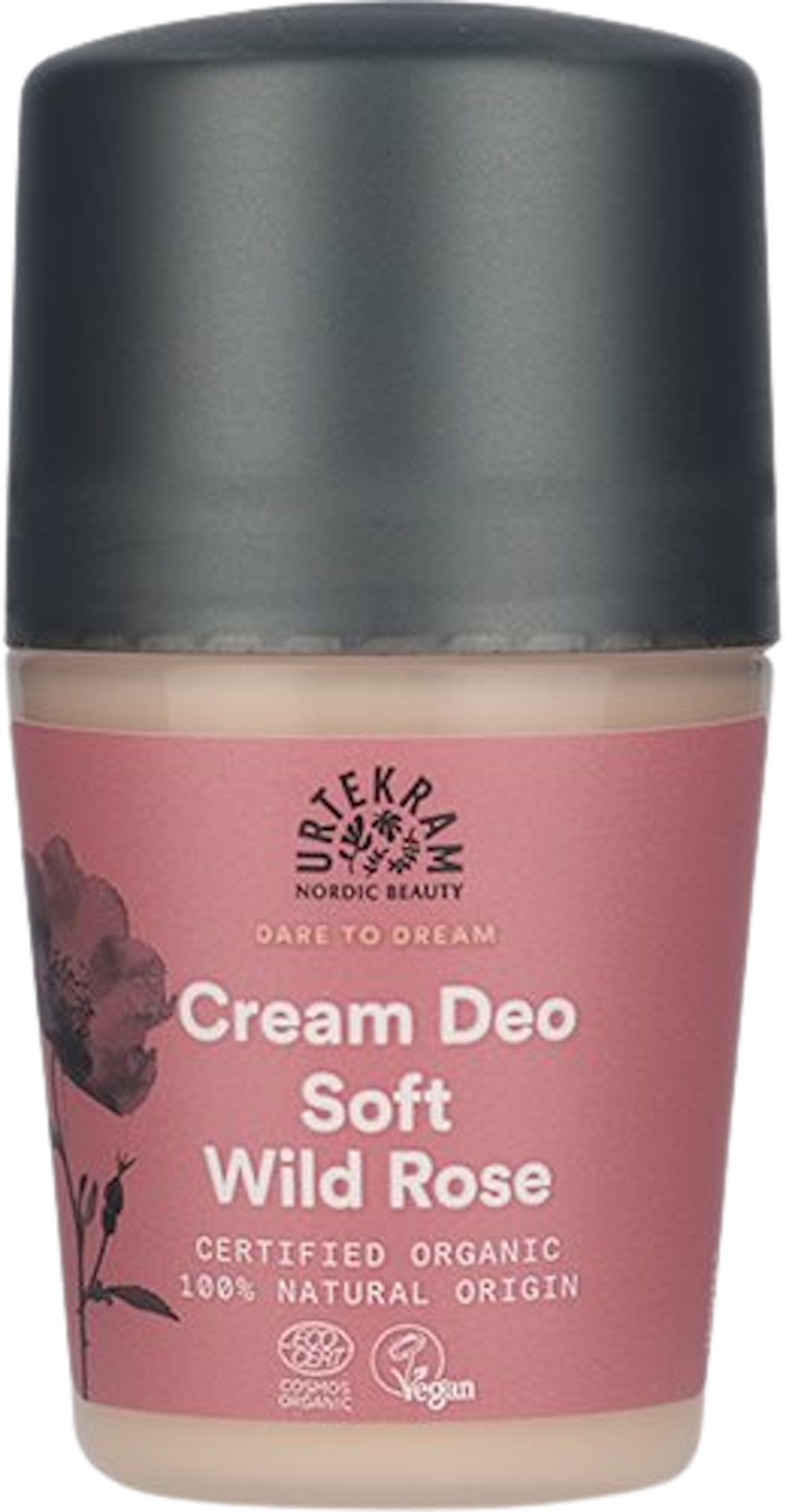 Tilbud på Creme deo roll on Soft Wild Rose (Urtekram) fra Helsam til 55,95 kr.