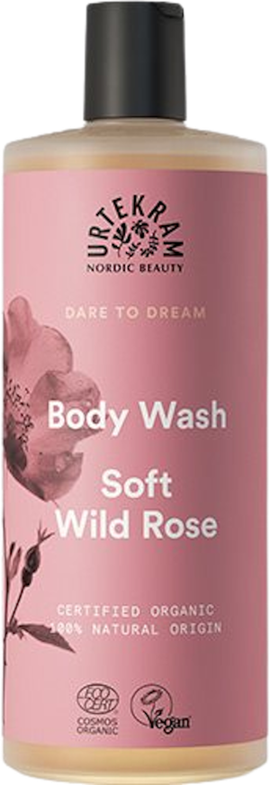 Body Wash Soft Wild Rose (Urtekram)