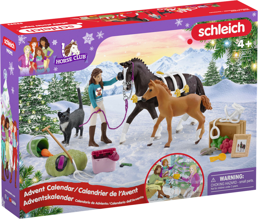 Tilbud på Schleich Horse Club Julekalender fra Calle til 250 kr.