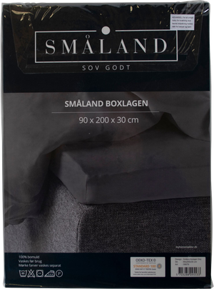 Småland Boxlagen, Grå (90 X 200 Cm) 30 Cm 200 Cm