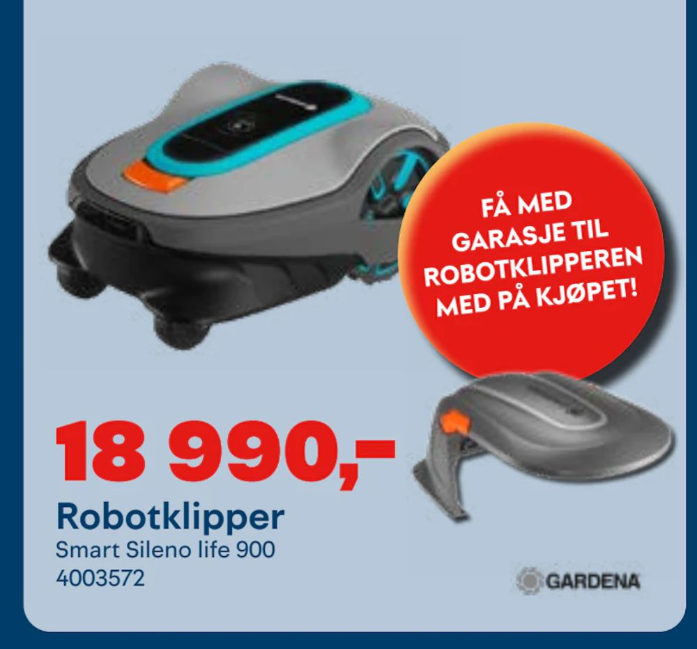 Tilbud på Robotklipper fra MAXBO til 18 990 kr