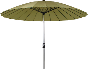 Rindö Parasol, Grøn M. Aluminiumsstel 245 Cm 270 Cm