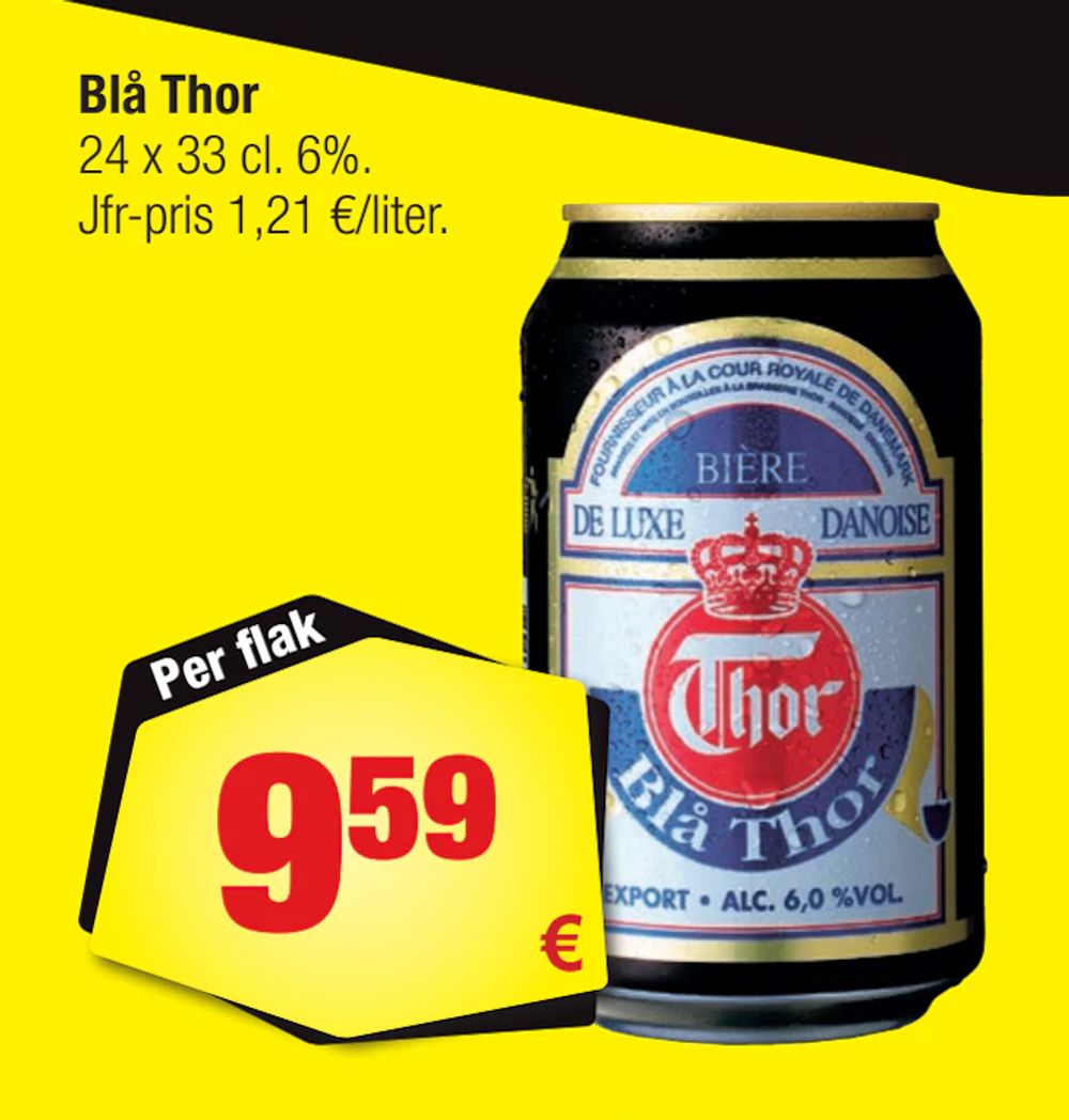 Erbjudanden på Blå Thor från Calle för 9,59 €