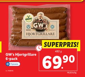 GW’s Hjortgrillare 6-pack