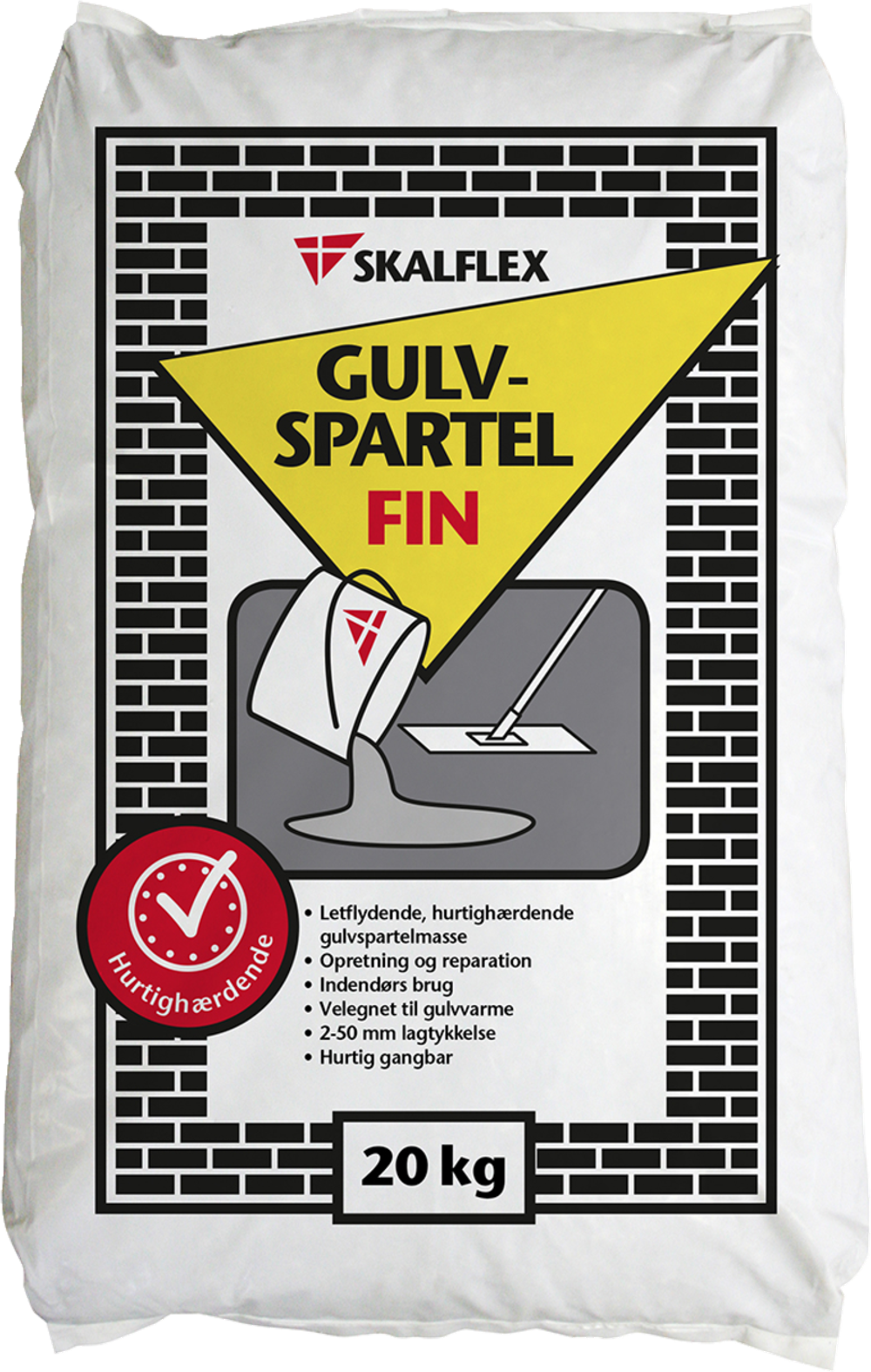 Tilbud på Skalflex Gulvspartel fin fra Davidsen til 90 kr.