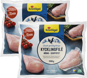 Fryst kycklingfilé (Kronfågel)