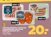 Velsmag grillpølser, marinerede nakkekoteletter eller dansk hakket grisekød 8-12%