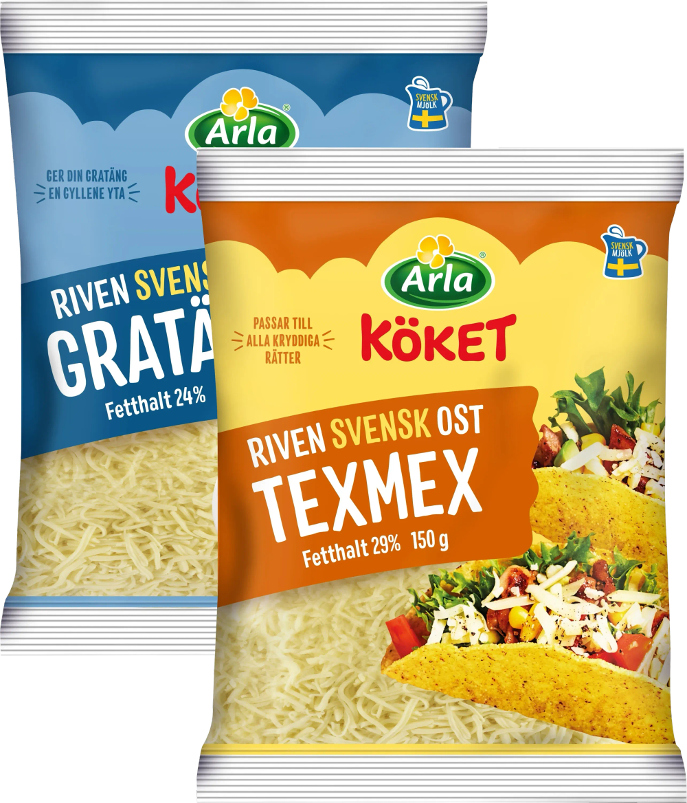 Erbjudanden på Riven, tärnad ost (Arla) från ICA Maxi Stormarknad för 40 kr