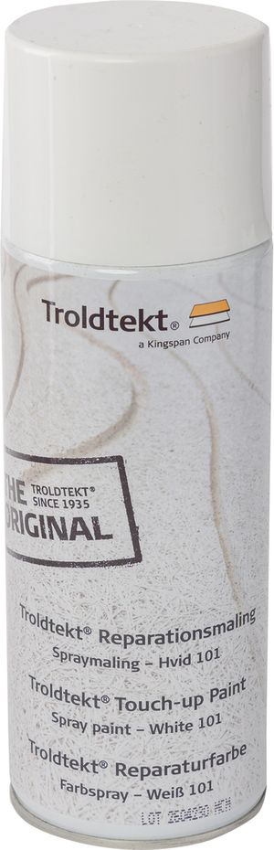 Spraymaling - Hvid (Troldtekt)