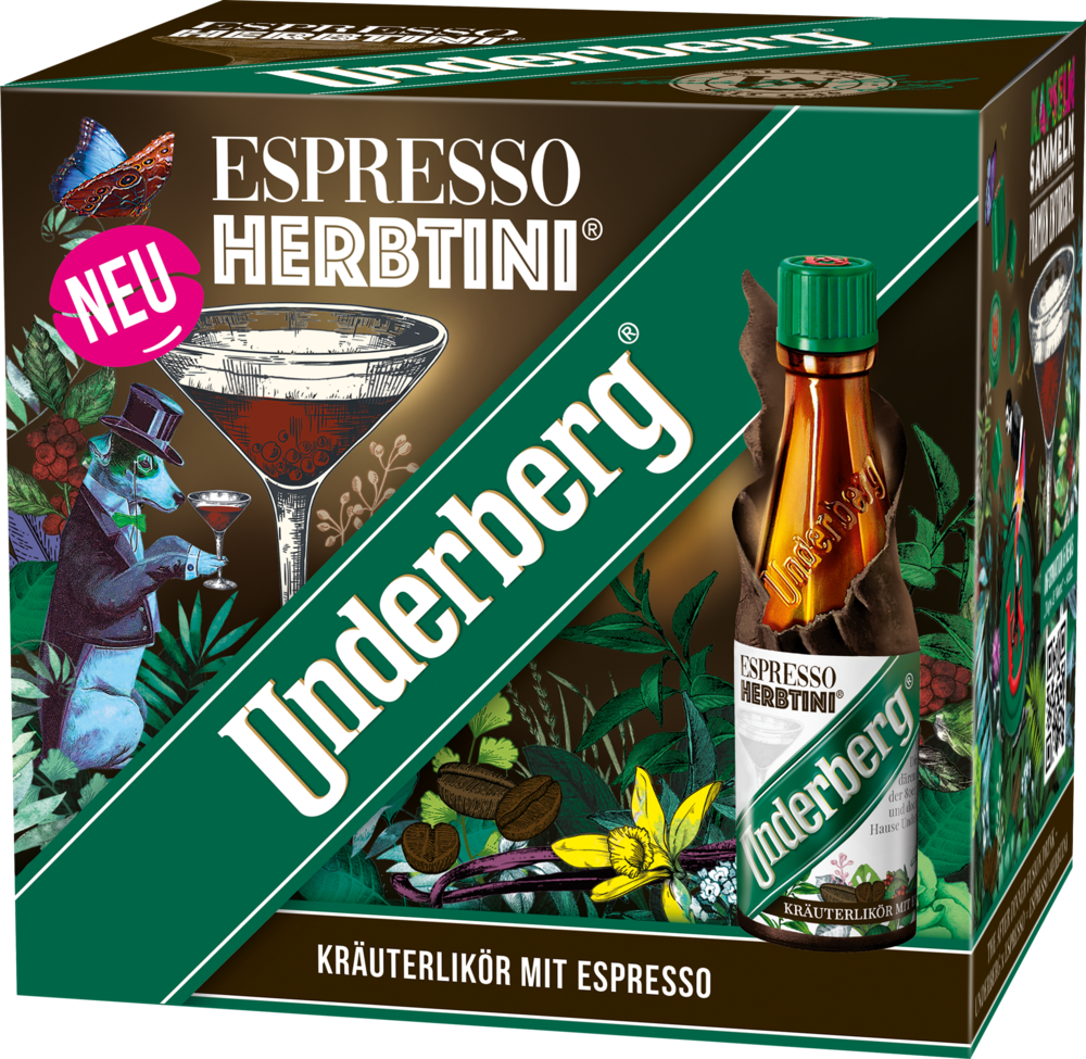 Erbjudanden på Underberg Espresso Herbtini från Fleggaard för 9,39 €