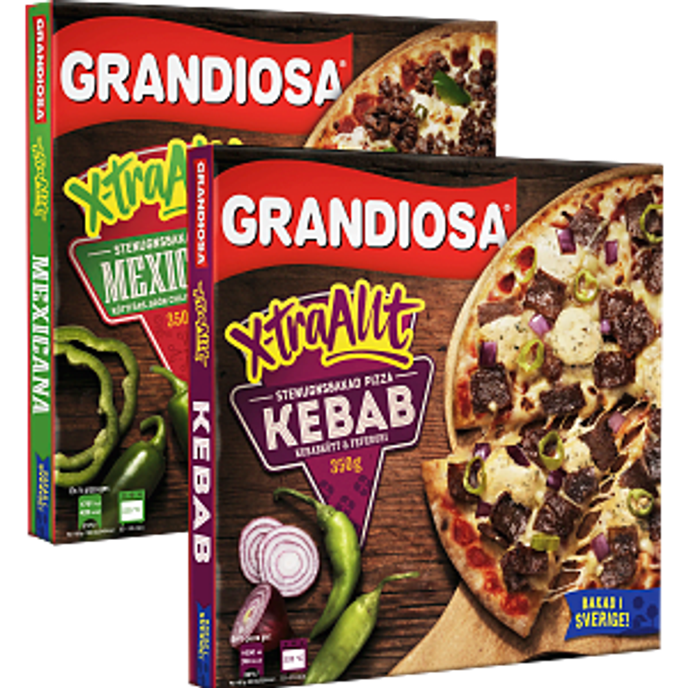 Erbjudanden på Fryst Pizza X-tra allt från ICA Maxi Stormarknad för 69 kr