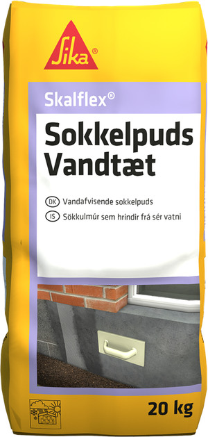 Skalflex sokkelpuds