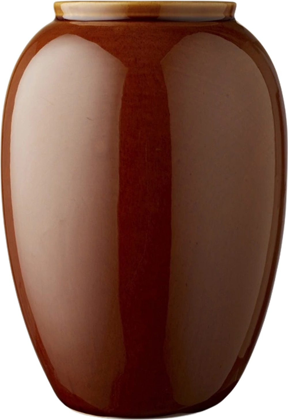 Tilbud på Bitz vase stentøj amber 25 cm fra Kop & Kande til 299,95 kr.