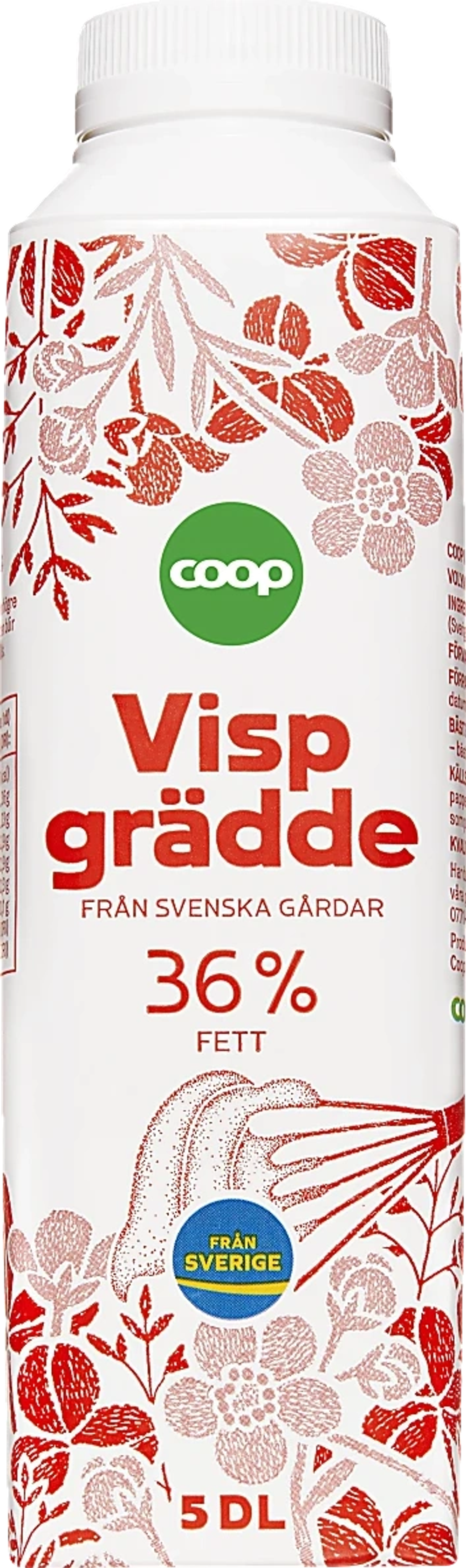 Erbjudanden på Vispgrädde (Sverige/Coop) från Coop X:-TRA för 19,90 kr