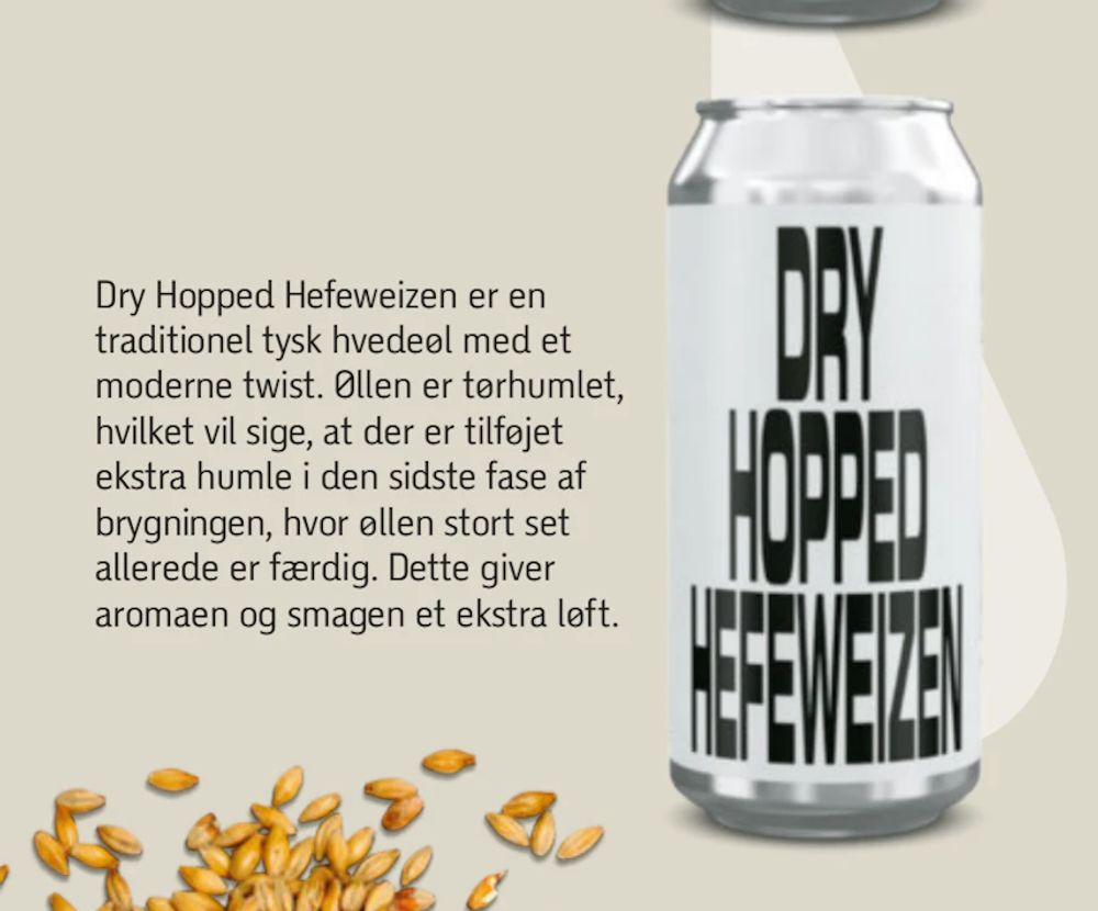 Tilbud på Dry Hopped Hefeweizen fra føtex til 100 kr.