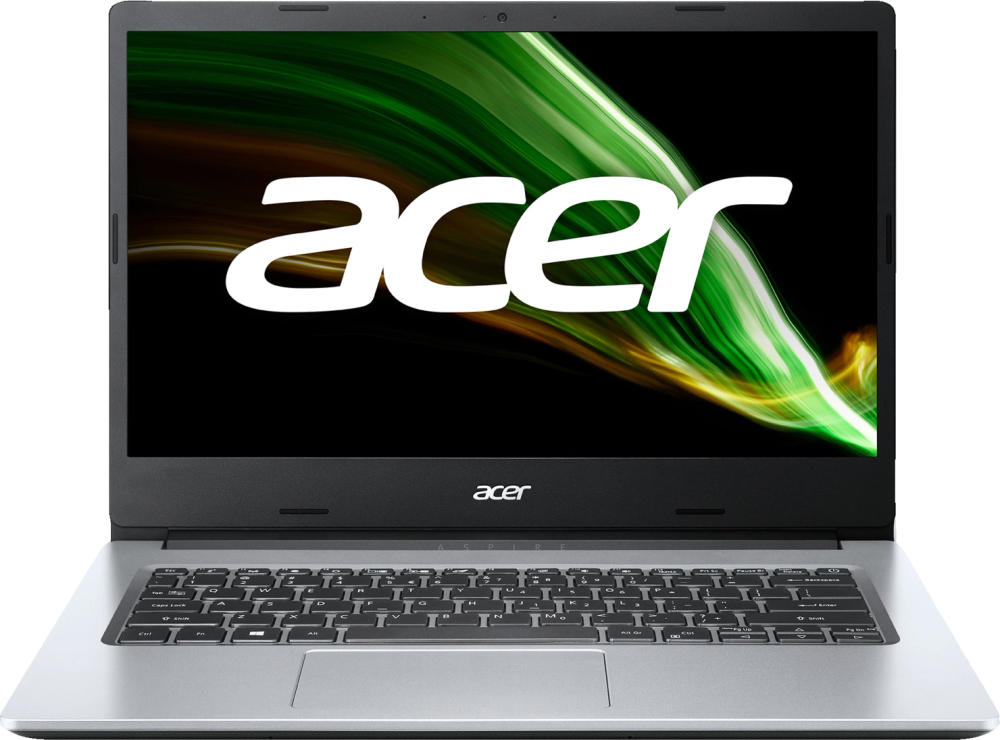 Tilbud på Acer Aspire 1 Cel/4/128 14" bærbar computer (Pure Silver) fra Elgiganten til 1.799 kr.