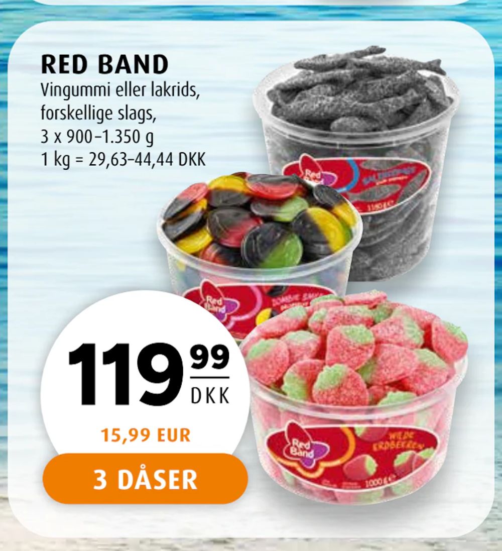 Tilbud på RED BAND fra Scandinavian Park til 119,99 kr.
