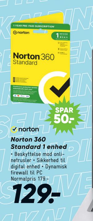 Norton 360 Standard 1 enhed