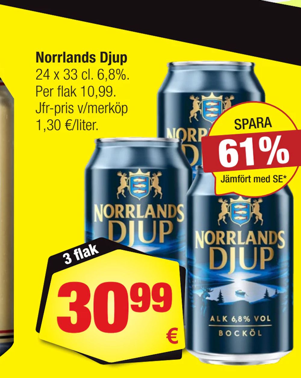 Erbjudanden på Norrlands Djup från Calle för 30,99 €