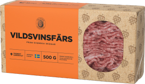 Vildsvinsfärs (Gårdsvilt. Sverige)