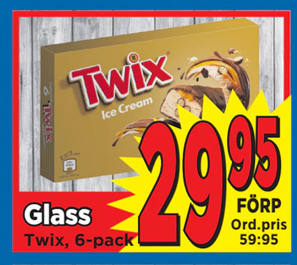 Erbjudanden på Glass från Supergrossen för 29,95 kr